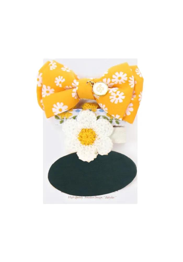 B21301 Spring Daisy Hairpin Gift Set (2 Colors / Free)