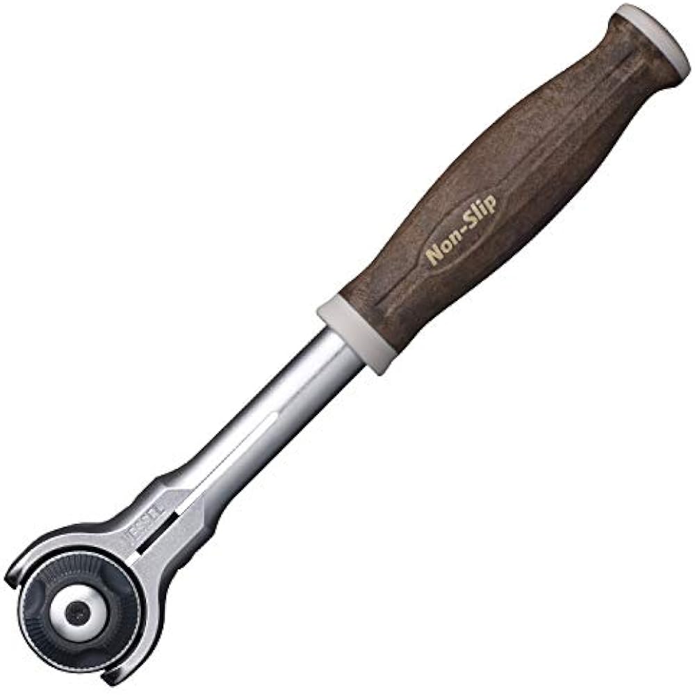 VESSEL WOOD COMPO SWIVEL RATCHET HANDLE No.HRH3 HRH3SW
