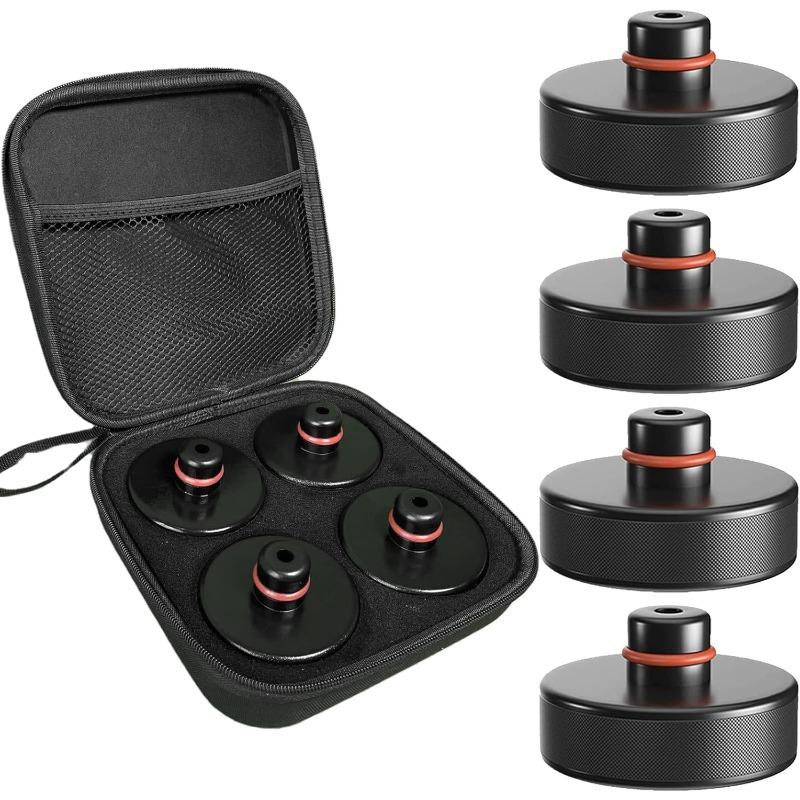 

4pcs Heavy Duty Rubber Lifting Jack Pad for Tesla Model 3/S/X/Y/Y Juniper Lift Pucks Accessories for Tesla Vehicles 2013 To 2026