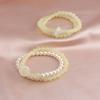 Armband Shijia Perle Topas Aquamarin Grüner Jade Laufender Ring Doppelkreis Kristallarmband Einfach, Klein und Frisch