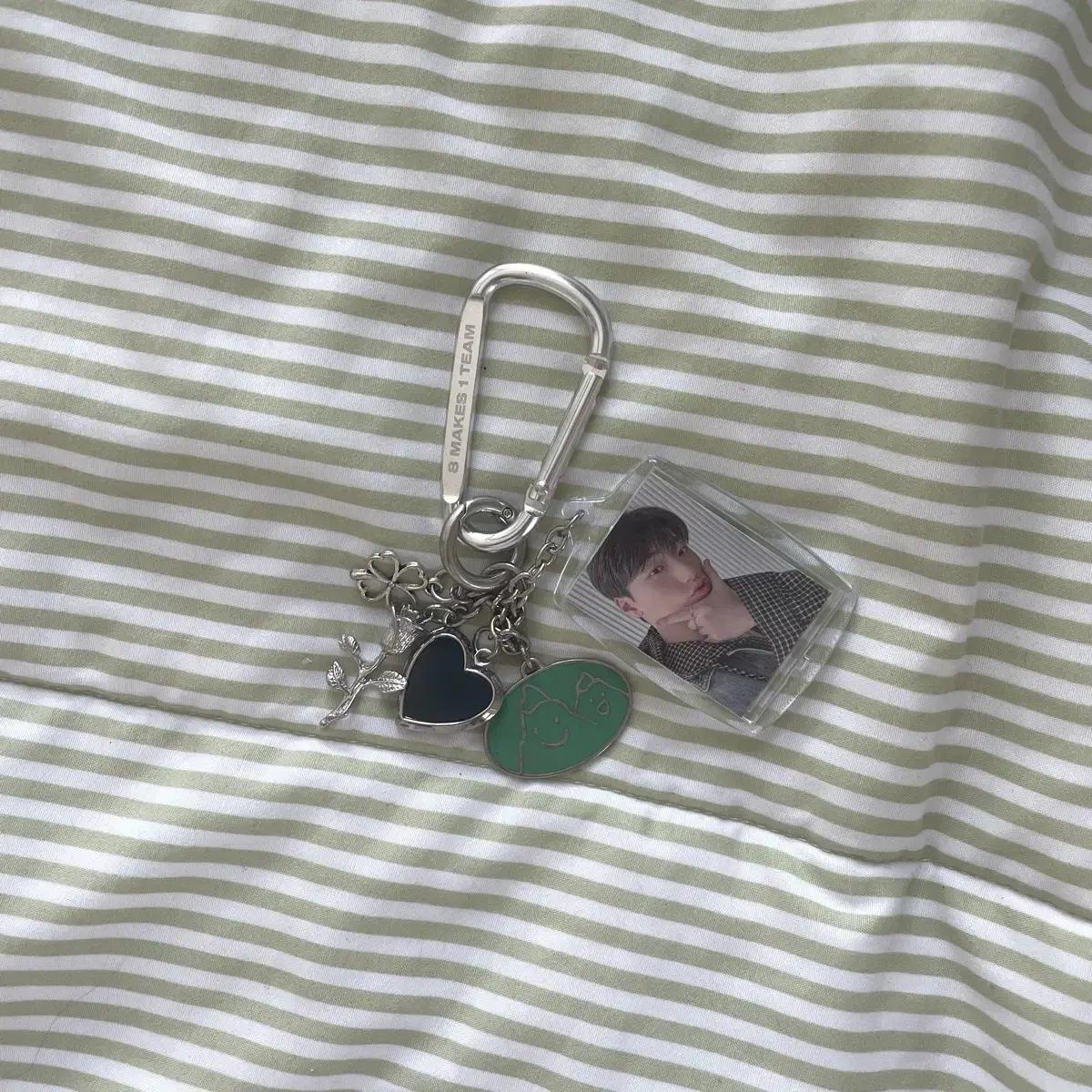 

Ateez Choi San Fanmeeting Keyring Certificate