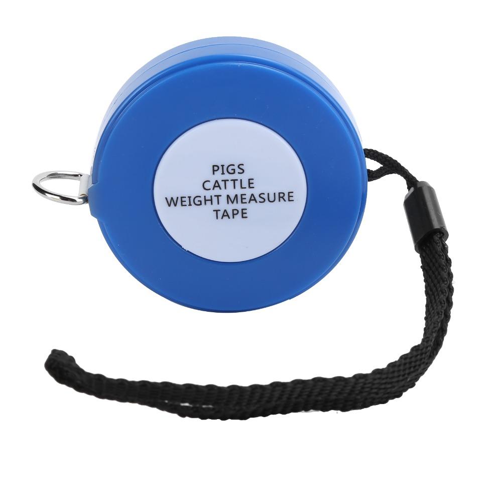 2.5m/8.20 ft Body Weight Tape Measure PVC Livestock Weight Tape Livestock Management