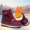 Snow Boots Women's Winter Shoes Middle Aged Elderly Velvet Short Waterproof Non Slip Mother
