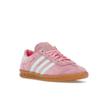 adidas Hamburg Bliss Pink Semi Flash Aqua Women's Suede Sneakers IH5459