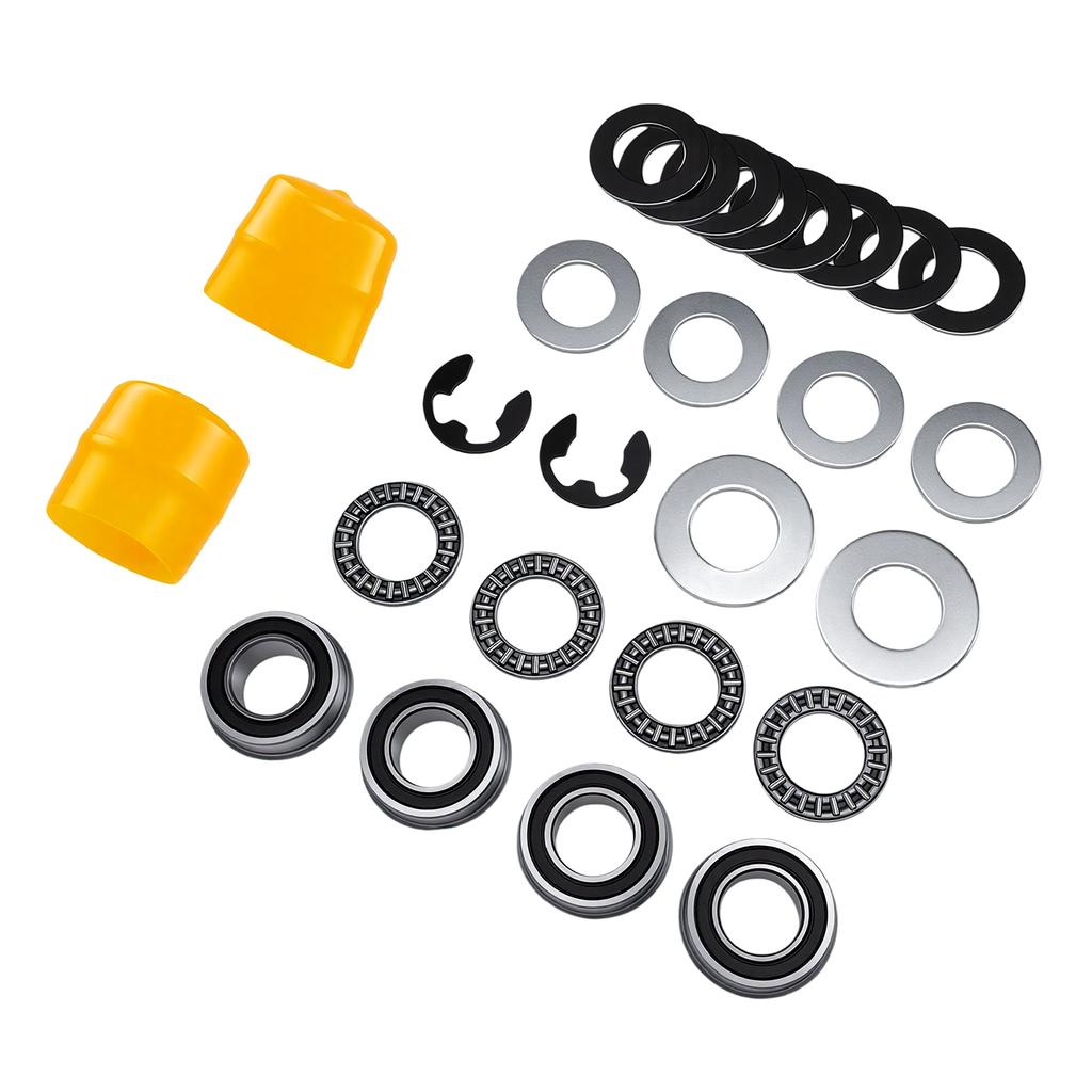 Front Wheel Bushing To Bearing Conversion Kit Replacement for L100 L105 L108 L110 L120 L130 D100 D120 M123811 Front