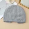 Twist Pearl Rabbit Fur Wool Hat Autumn and Winter Outdoor Cold Warm Hat Stack Hat