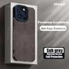 Fashion Case For iPhone 16 15 14 13 12 11 Pro Max X XS XR 8 7 Plus Mini Fur Leather Full Lens Protection Cases Cover