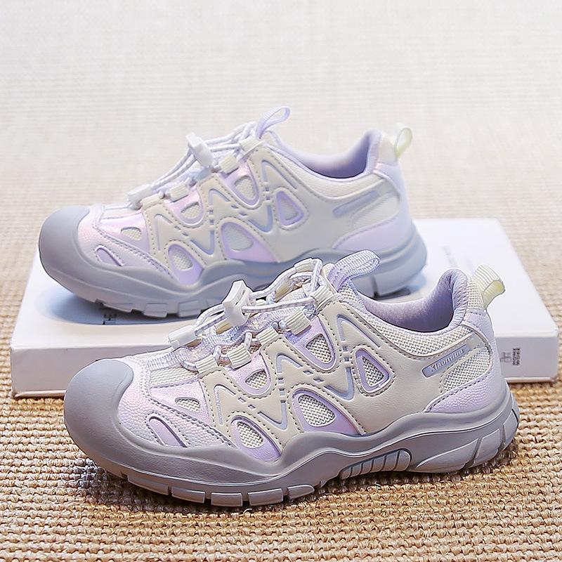 

Autumn and winter children s sports shoes medium and older children s casual running shoes student explosion soft-soled Forrest Gump shoes 26 yards/16cm фиолетовый