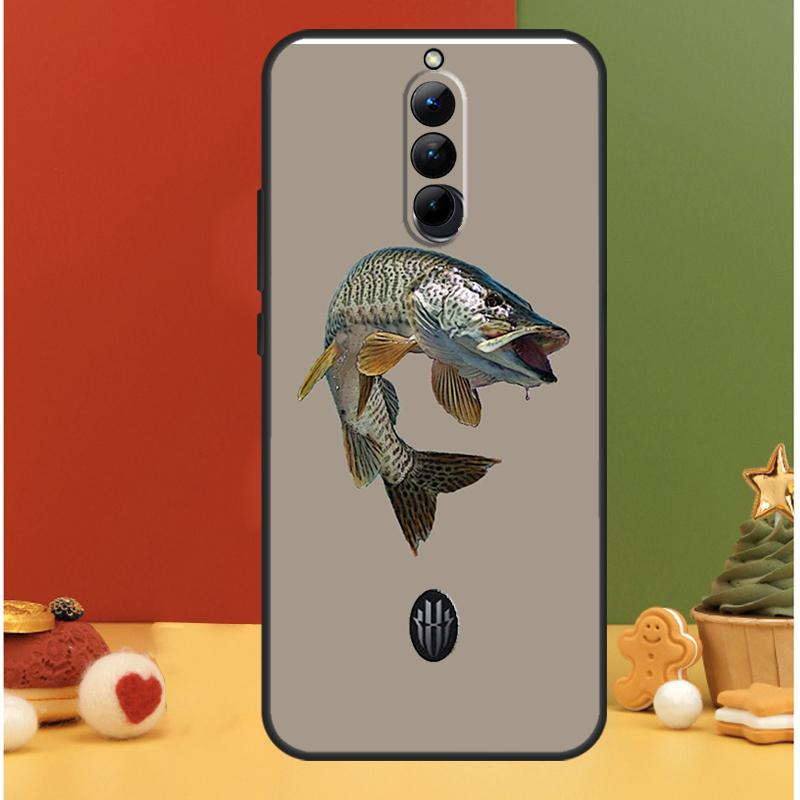 Vintage Trout Fishing Case For ZTE Nubia Red Magic 9 Pro Plus RedMagic 8 8S Pro Plus 6 7 6S 7S Pro 5G 5S 6R Cover