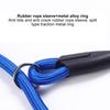 Yousheng Strong Slip Lead Dog Leash Adjustable Loop High-density Nylon Braided Rope Vibrant Color Training Leash for Large Medium Small Dogs