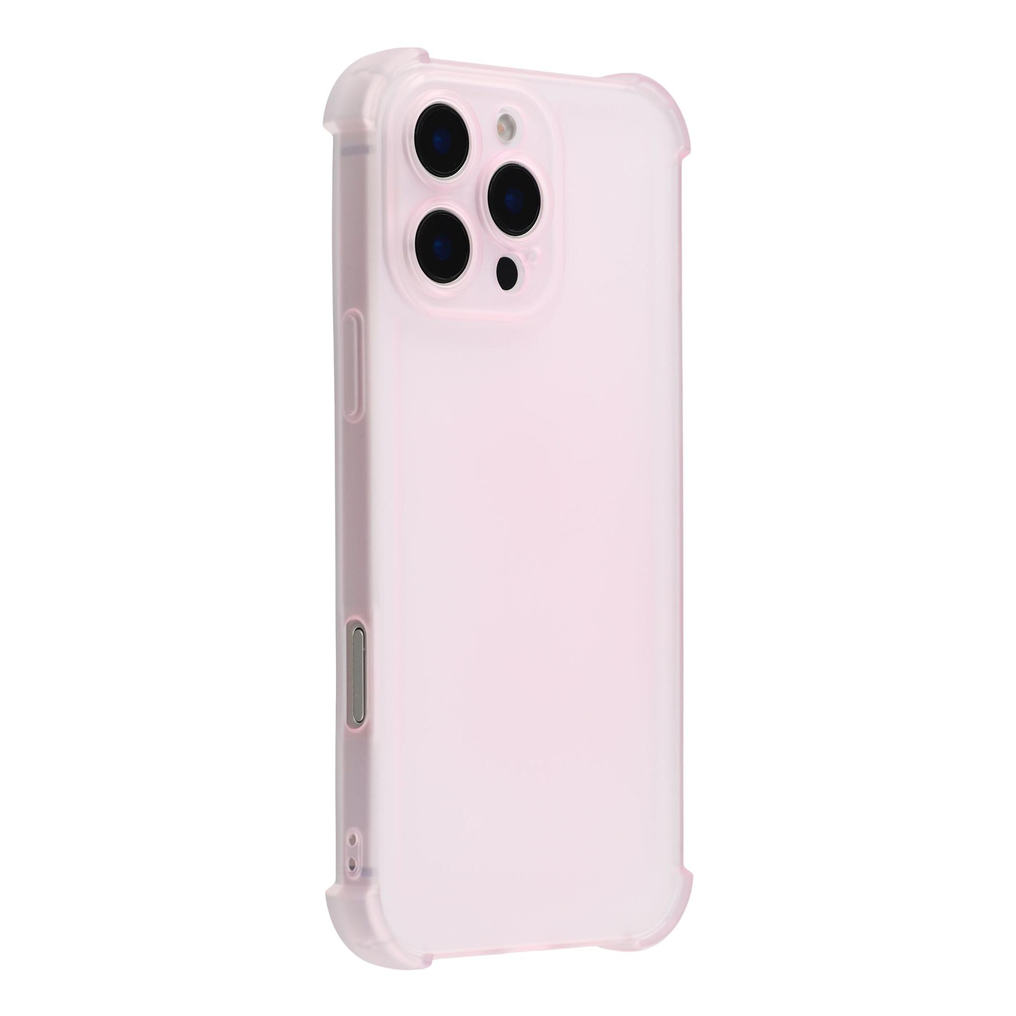 For iPhone 16 Pro Case Skin Touch Matte TPU Phone Back Cover Precise Cutouts B