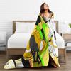 Sprunki Fan Art Flanelldecke Winter Warm Weiche Überwurfdecke für Jungen Mädchen Heimdekor Lustige Tagesdecke Sofa Bettüberwurf