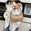 Solid Color Bowknot Underarm Bag Korean Y2K Handbag Trendy Bowknot Armpit Bag  Girls