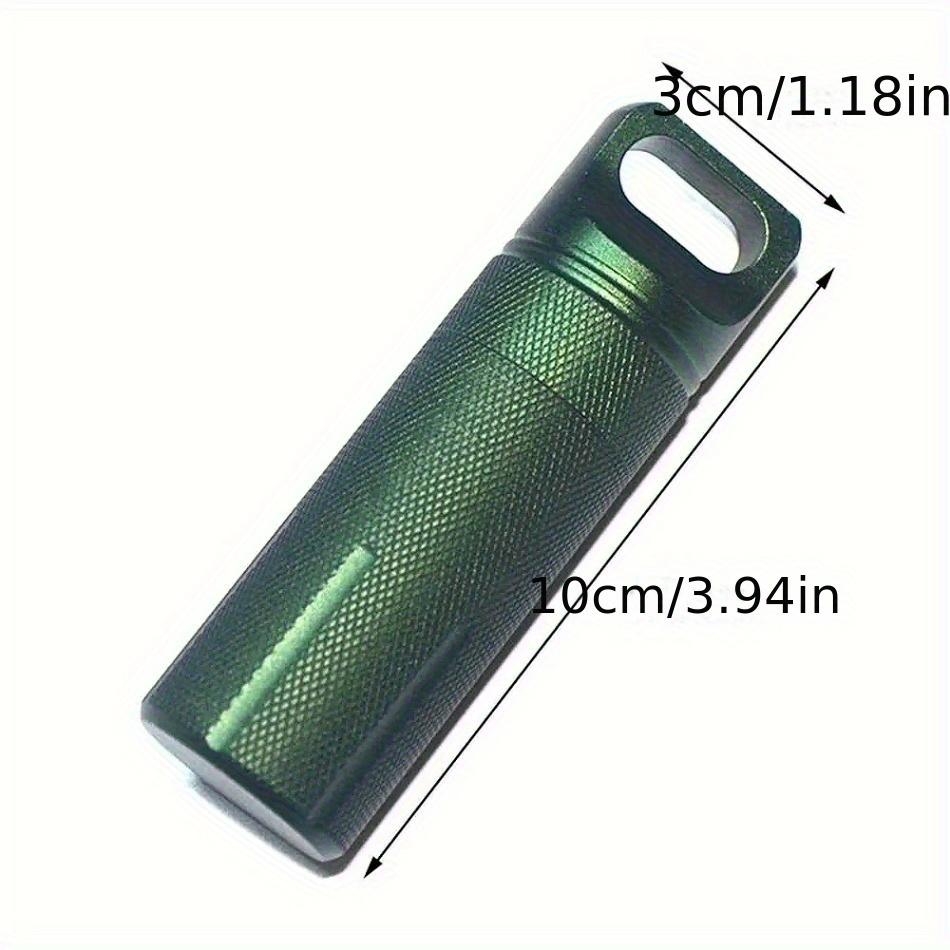 New Alloy EDC Seal Bottle Airtight Case, Outdoor Tools Capsule Holder & Storage Container