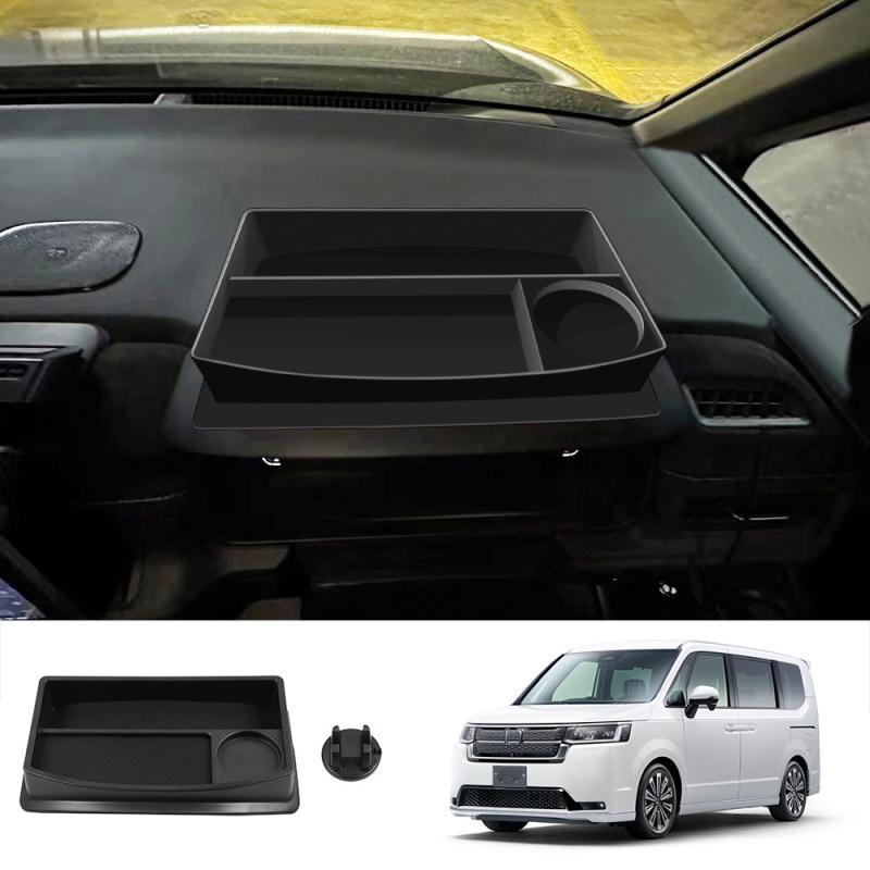 RHD For Honda Stepwgn RP8   2024 ABS front dashboard trument panel storage box phone holder Interior Accessories ABS