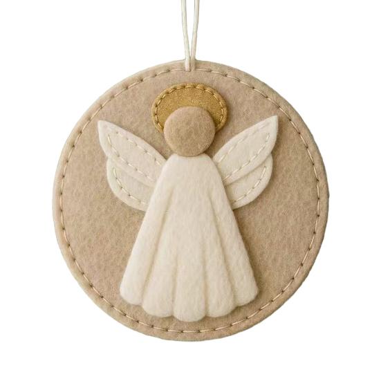 Felt Nativity Scene Christmas Ornament Xmas Crafts Ornaments for Tree Xmas Winter Party Christian Decorations Indoor Outdoor