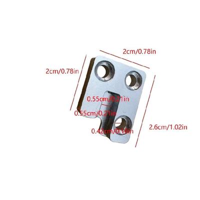2Pcs Aluminum Alloy Piano Slow Fall Hook Replacement Slow Down Hook Hardware for Grand Pianos Easy To Installation
