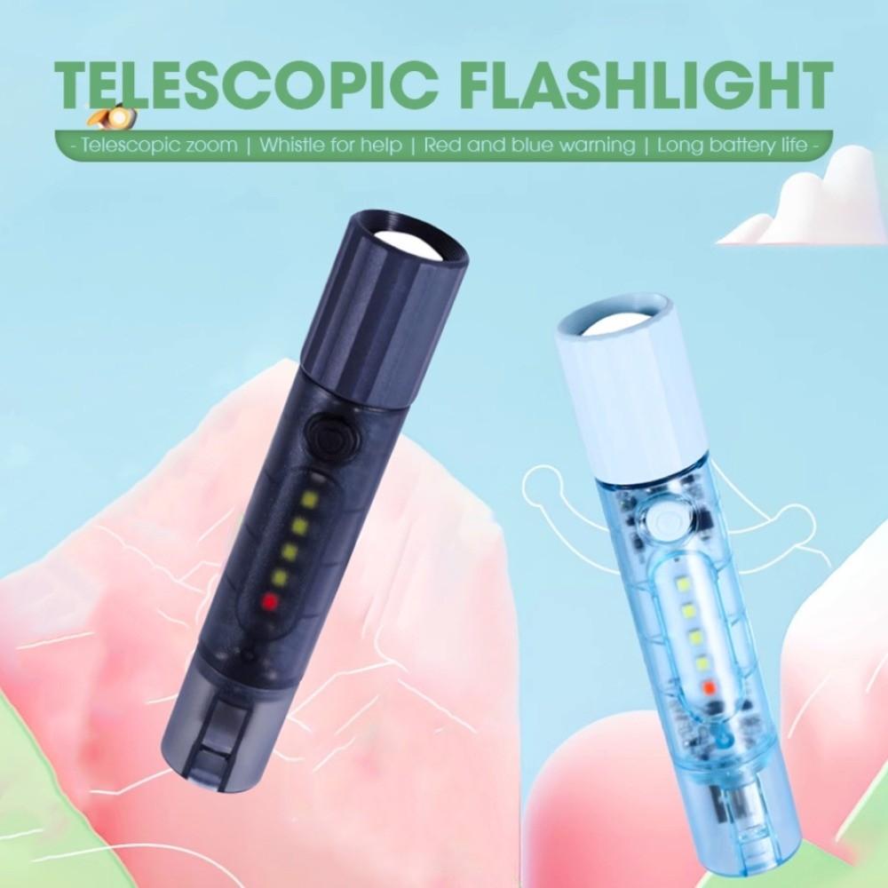 Rechargeable LED Emergency Flashlight Small Portable Flashlight  Camping
