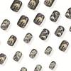 Press on Nail Vintage Jurassic Dinosaur False Nail Art With Easy Application And Removal For Fashion Nail Enthusiasts