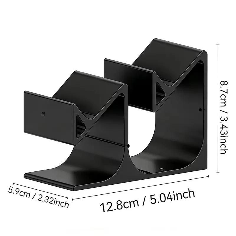For PS5, Xbox Controller Holder, 2-In-1 Game Controller Storage Rack, Controller and Headphone Desktop Storage Organizer