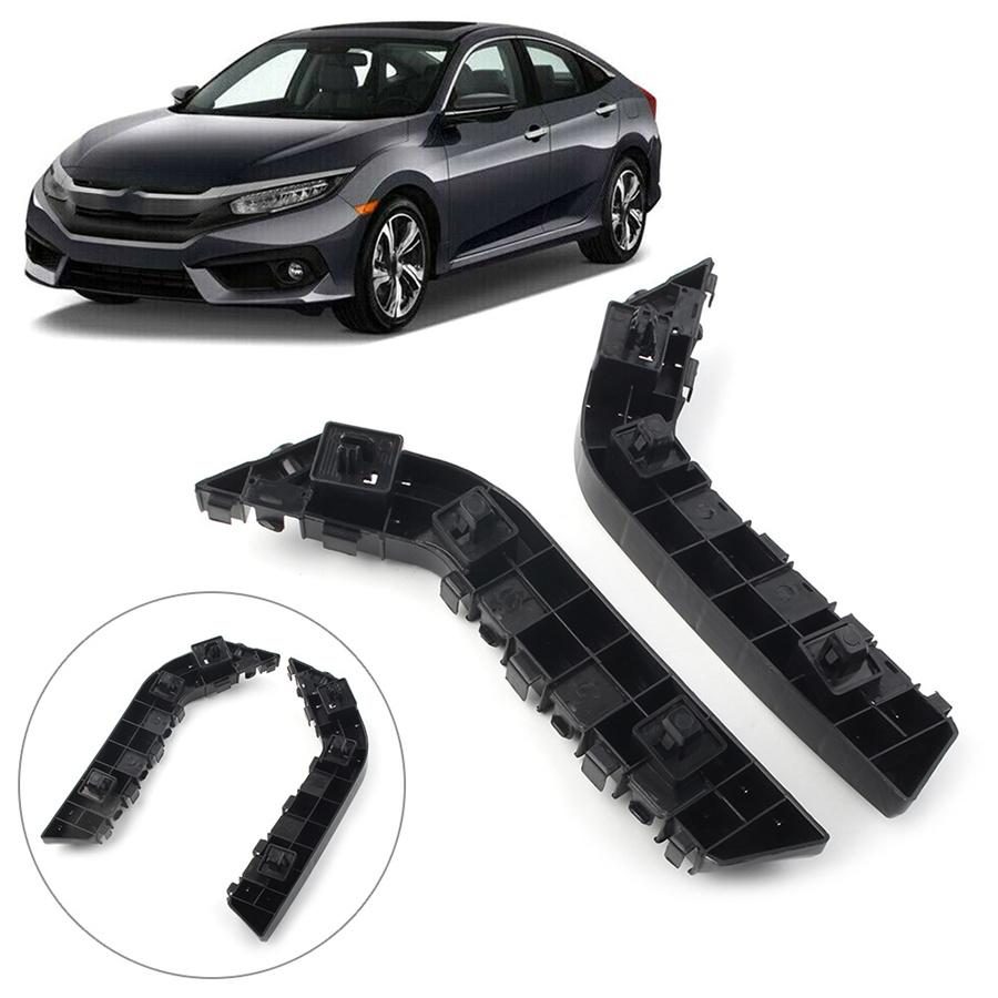 2pcs Front Bumper Bracket For 2016-2019 Honda Civic 71193-TEA-T01, 71198-TEA-T01