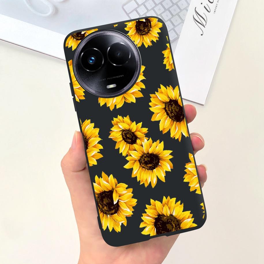 Shockproof Case For Realme 11 5G / Realme 11X Phone Cover Fashion Girls Soft Silicone Funda For Realme11 11 X 2023 RMX3785 Coque