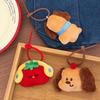 Cute Cartoon Puppy Doll Pendant Plush Keychain Kawaii Stuffed Doll Toys Charm Backpack Handbag Pendant Accessories Kid Gifts