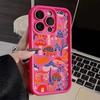 Case For iPhone 17 Cases iPhone 16 Pro Max Case Colorful Mushroom Silicone Case For iPhone 15 Plus 14 13 12 11 16E 17 Air Cover
