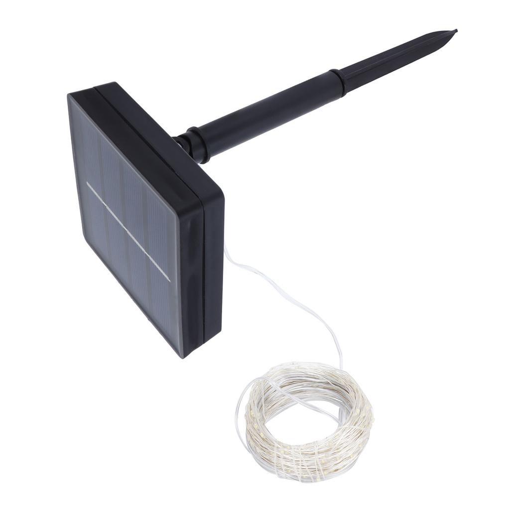 300LED Solar String Lights IP44 Waterproof Outdoor Garden Courtyard Decoration Warm White 32m