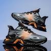 Mens Sports Shoes Autumn New Mesh Breathable Lightweight Anti Slip Outdoor Running Shoes Fashion Lace-up Casual Sneakers