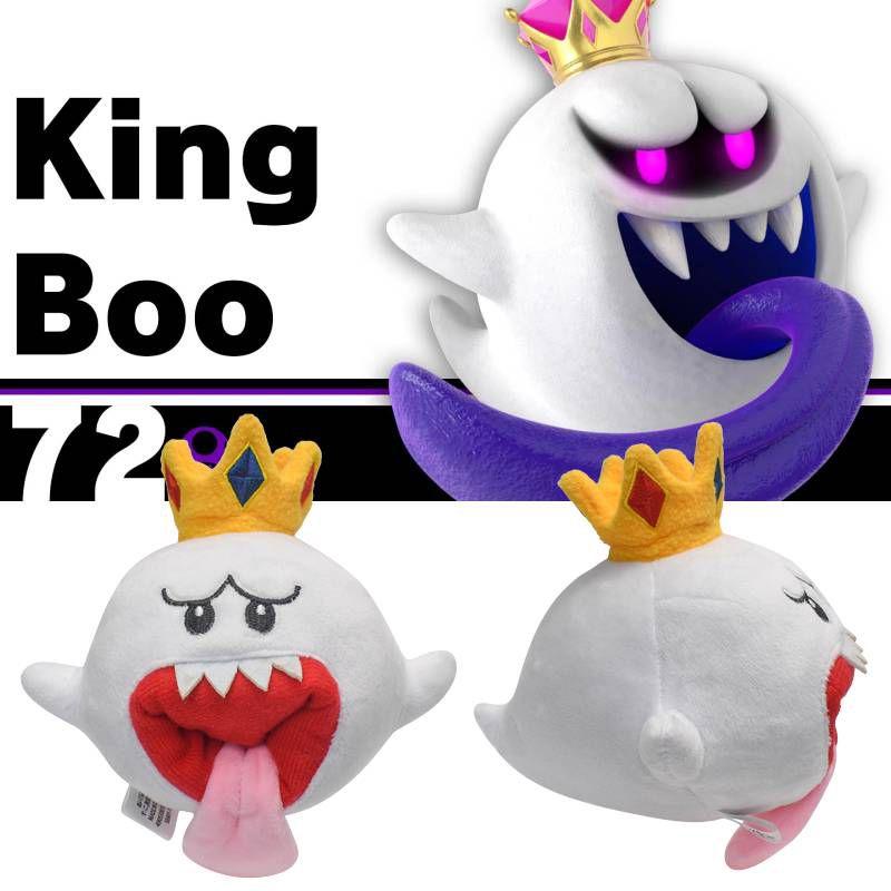 Cute 17cm Super Mario King Boo Plush Toy Stuffed Doll