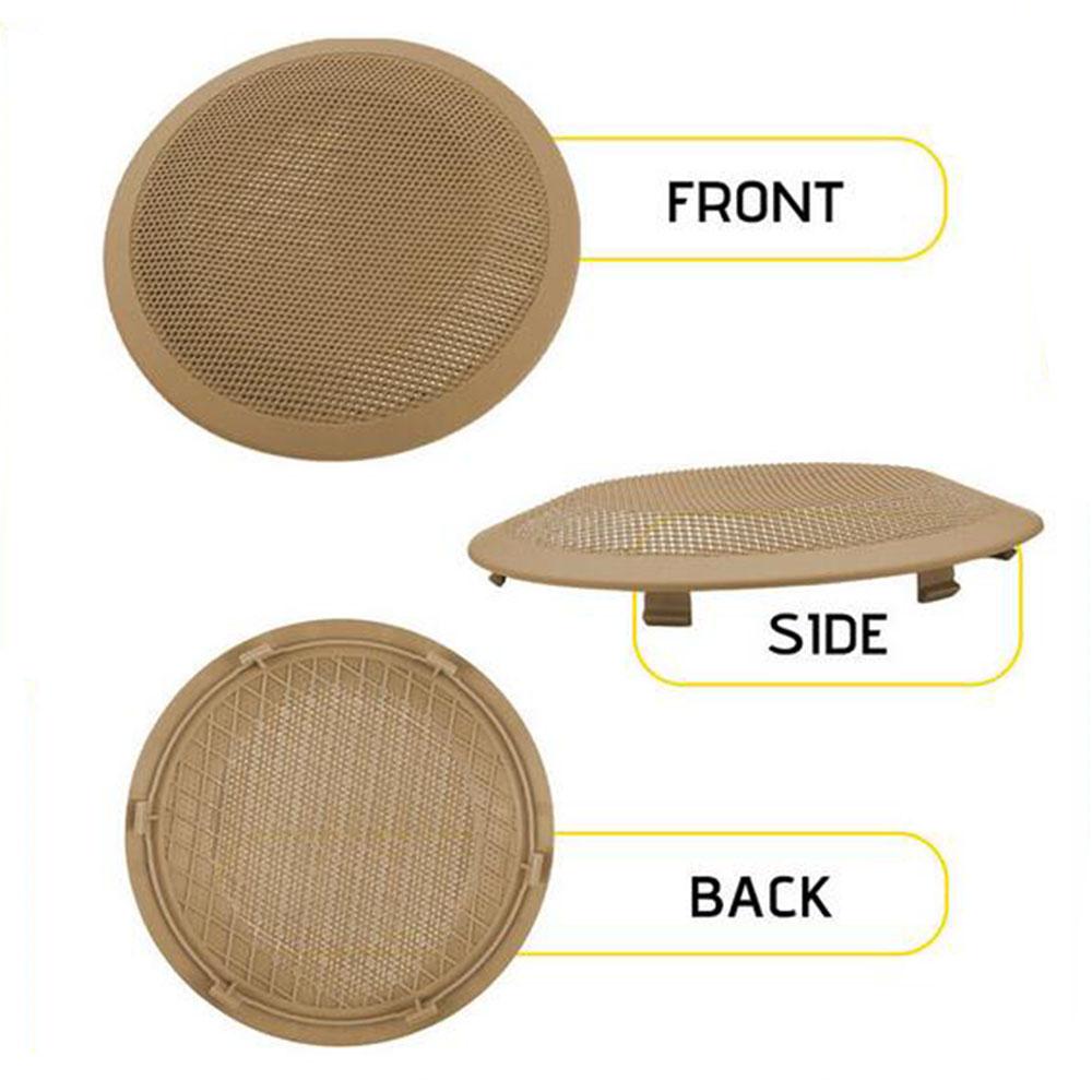 51417144559 Front Door Speaker Cover For BMW, Beige