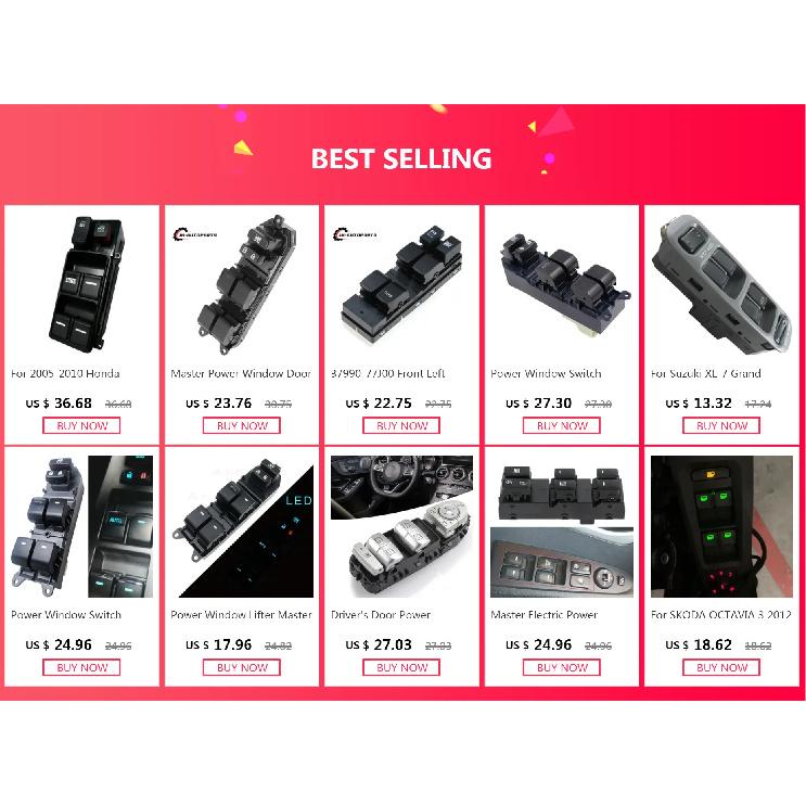 Master Power Window Door Switch for Toyota 4Runner 2010 2011 2012 2013 2014 2015 OEM 84040-33100 84040-28070