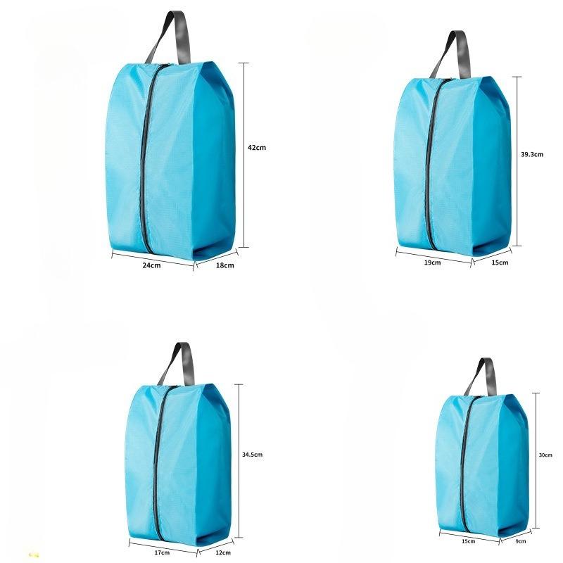 Portable Shoe Storage Bags Travel Shoe Cover Pouch Waterproof Pocket Unisex Zipper Organizer Bag Tote Bag Shoe Storage Pack