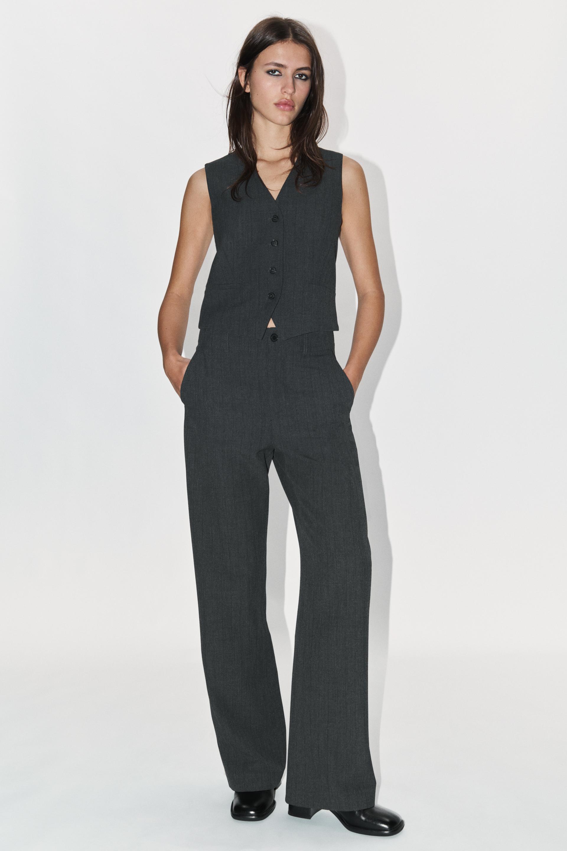 

ZW COLLECTION УКОРОЧЕННЫЙ ЖИЛЕТ В ПОЛОСКУ