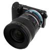 Fotodiox Pro Shift Lens Mount Adapter Compatible with Canon EOS EF and Lenses to Sony Cameras EF-S E-Mount