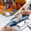 7Pcs Magnetic Seam Guide Sewing Machine Guide Magnets Stainless Steel Hemming Clips Measurement Sewing Ruler Quilting