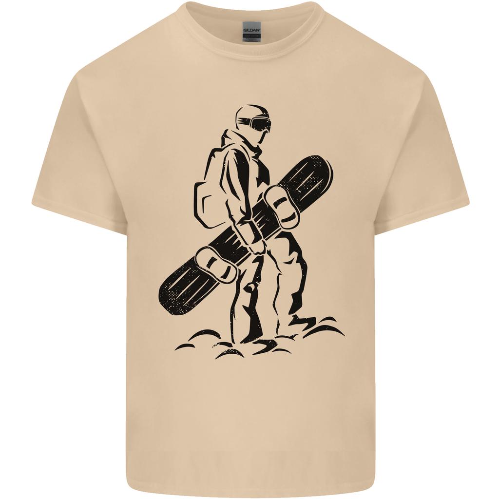 A Snowboarder Snowboarding Winter Sports Unisexs Light Cotton TShirt