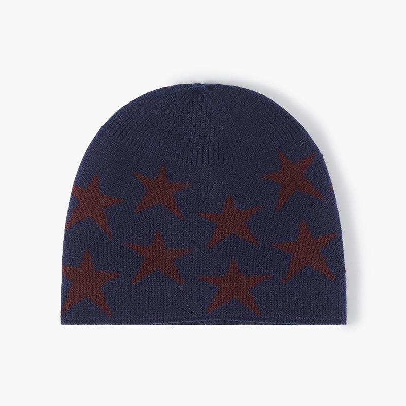 Maßgeschneiderte Neue Design Mützen Bester Verkauf Baumwoll Mütze 100% Wolle Tägliche Weiche Jacquard Mützen