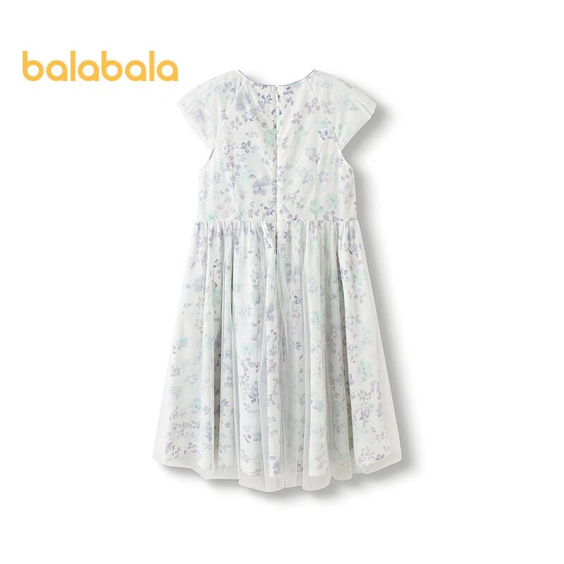 Balabala Girls' Summer Floral Dress