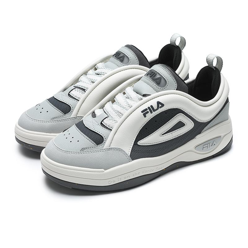 Fila Mix 2 Comfortable Fashion Versatile Low-Top Sneakers Men Sneakers Gray White F12M442205FIW