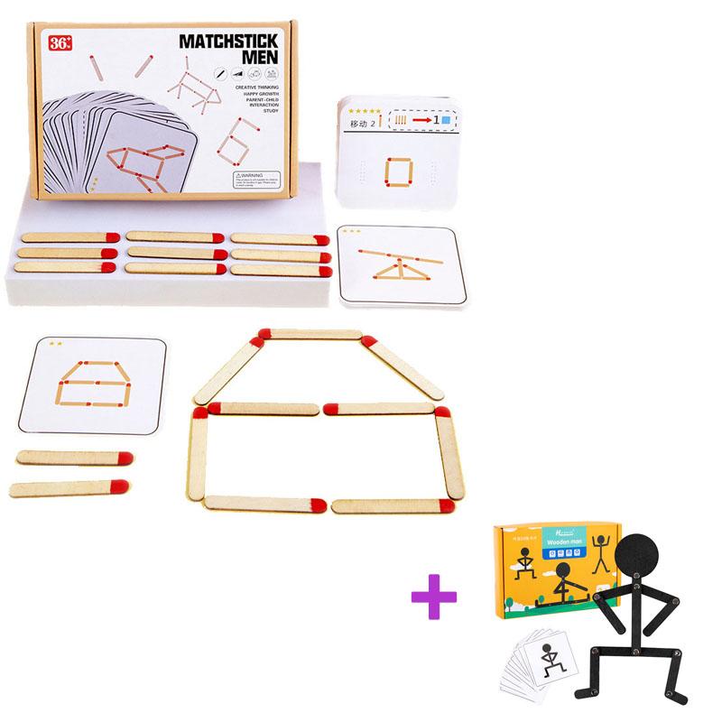 DIY Puzzle Toys Boards Educational Game Early Learning Toy For Children Preschool Fine Motor Training Montessori Material
