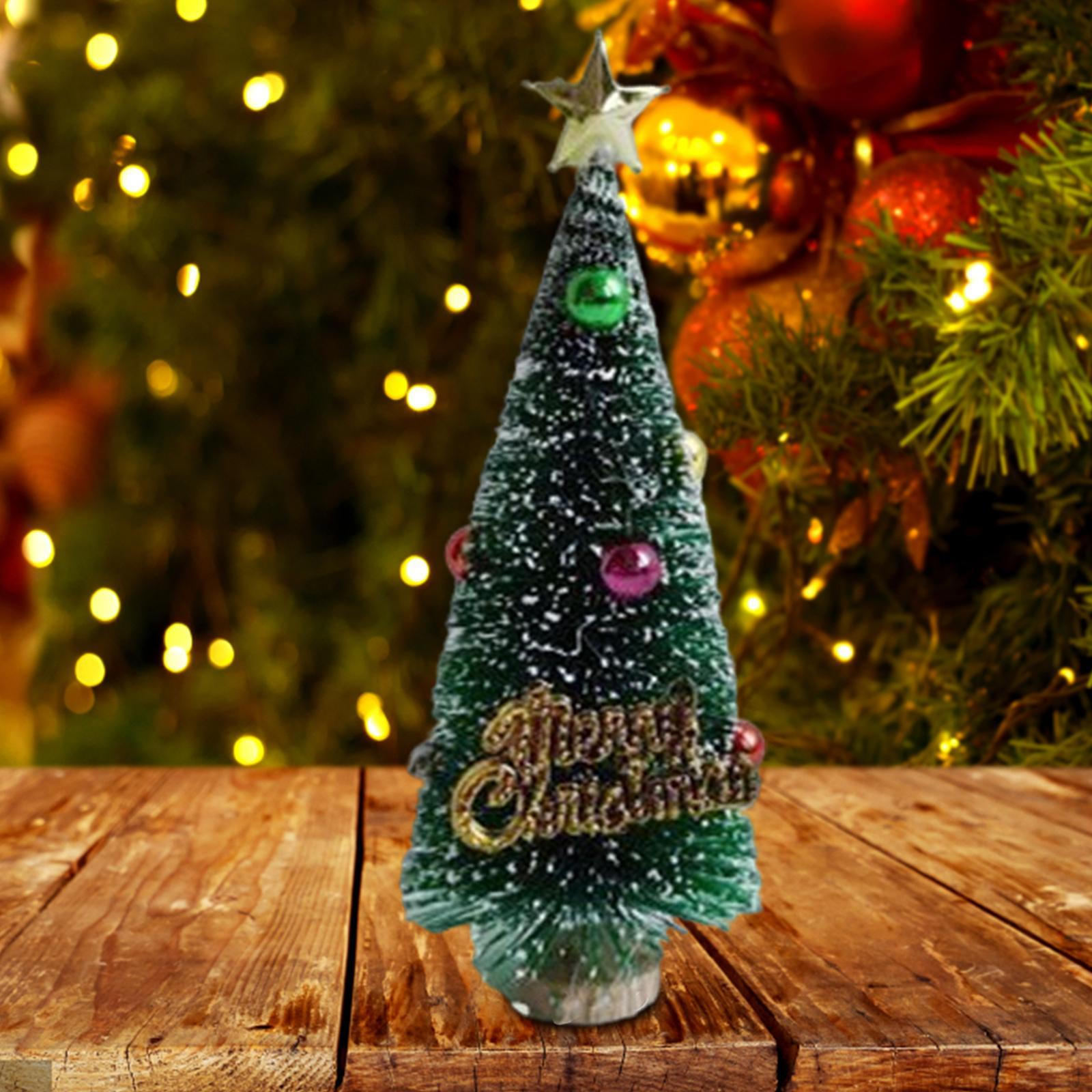 

Украшение на елку в мини-размере, снежная щетка для бутылок для помещений Green 12.5cm