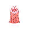 Nike Logo Print Tennis Badminton Sportkleid Damen Kleider Orange Rot CI9227-644