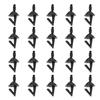 20PCS 37*18mm Fishing Clips PE Bait Holder Clip Portable Sea Fishing Clips for Beginners