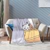 Bubu Dudu Throw Blanket for Couch Soft Cozy Plush Blanket Kawaill Couple Bears 50x60 Inches Multi-size Bedspread for All Seasons