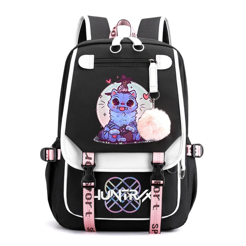 Witch Hunter Animation Cartoon Printed School Bag Large Capacity Junior High School Student Backpack