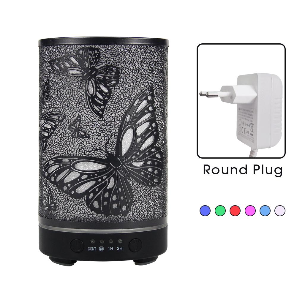 100ml Humidifiers Cool Mist Top Fill Essential Oil Diffuser for Bedroom Large Room Home Baby Nursery and Plants with Nightlight