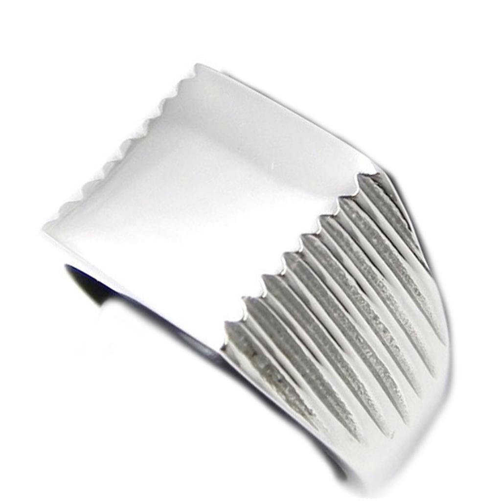 Chevalière Homme Acier 'Charles' - 10x11 mm