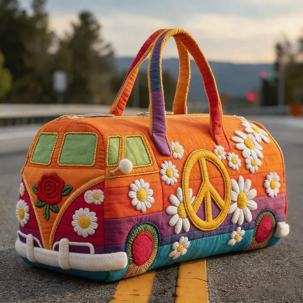 3D Chicken Series Quilted Pleated Cotton Travel Bag Fashion Printed Ladies Yoga Bag Handbag